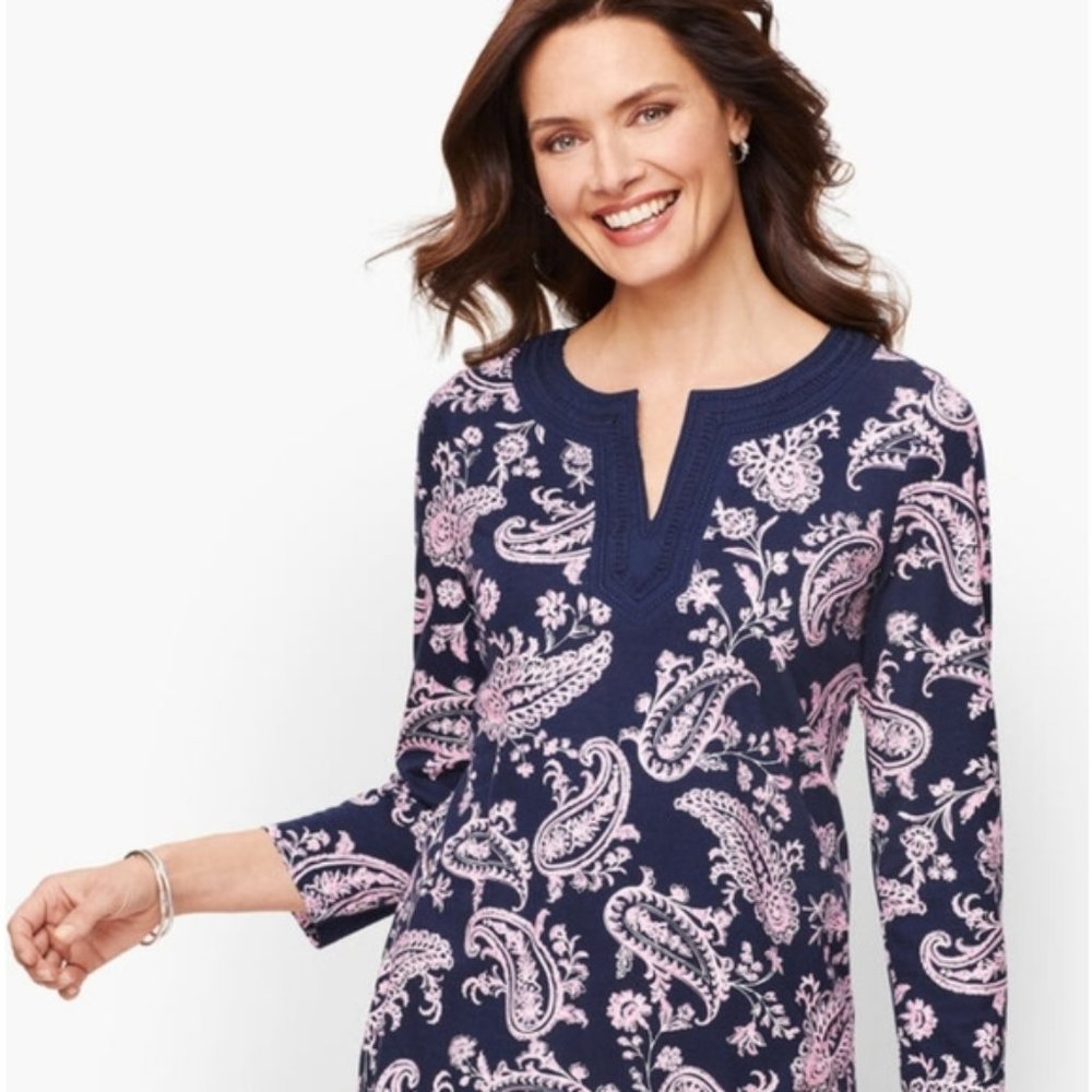 Talbots Petite Tunic Top or Coverup